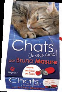 Livre chats je vous aime par Bruno Masure