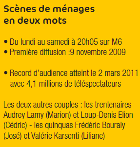 Horaires et news sur la serie scenes de menages - M6