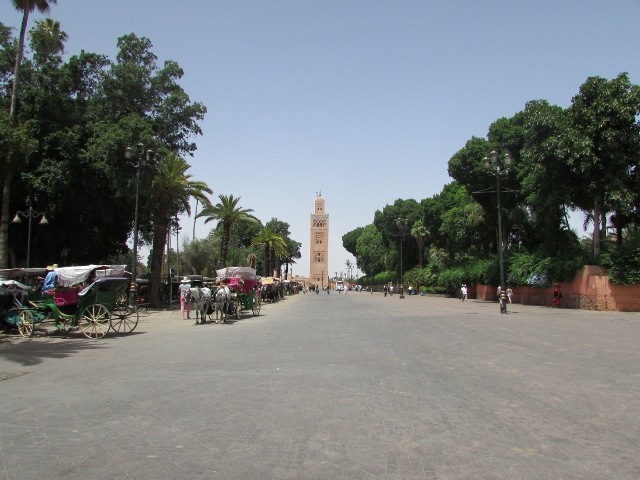 photographie de Marrakech pendant le ramadan (pays : maroc)