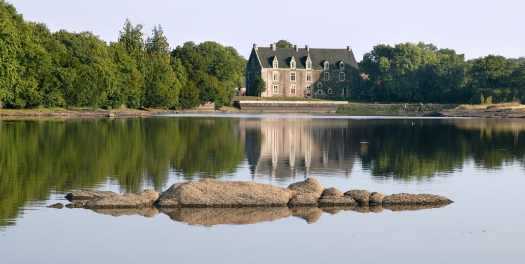 chateau de comper à Paimpont (bretagne)