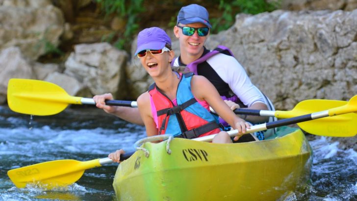 Joies (et risques) du canoë en Ardèche méridionale