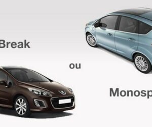 Photo d'un monospace et d'un break pour notre comparatif